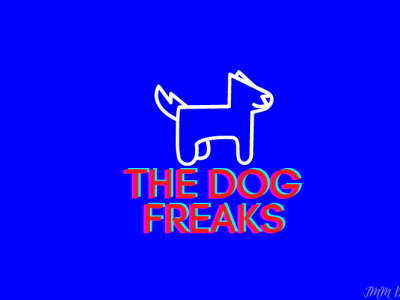 The Dog Freaks Logo canva graphic design logo