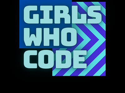 Girls Can Code Too! canva design graphic design