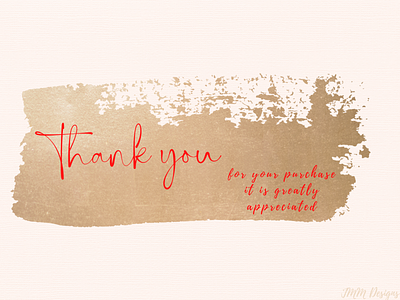 Thank You For Your Purchase canva design graphic design