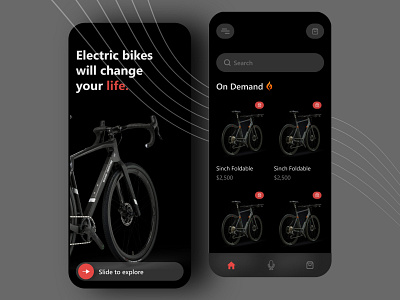 Cycle App UI Design