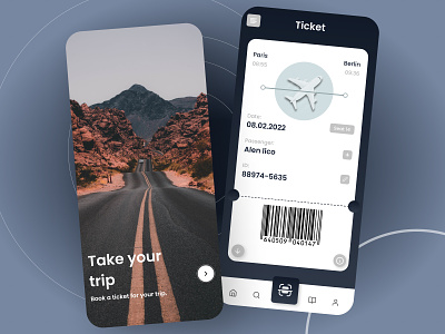 Travel App UI Design