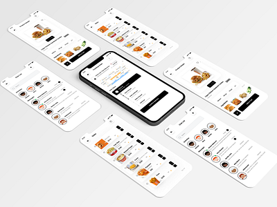 Click2Eat Food App UI/UX Design