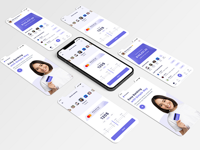 Finance App app branding car app ui design designer graphics illustration logo ui vector