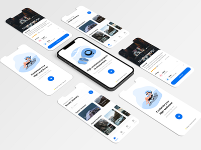 Travel App UI/UX Design