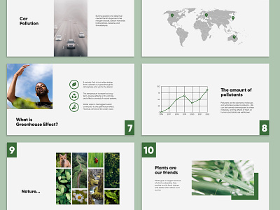 Greenify - Clean Presentation after effects presentation template trendy