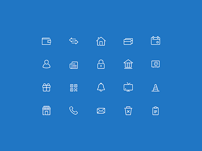 Banking Icon Set