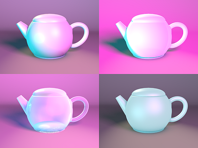 Teapot, 4 ways