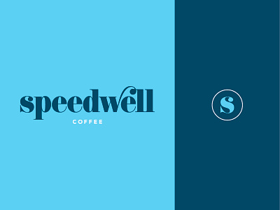 Speedwell Coffee logo reject branding branding design coffee logo