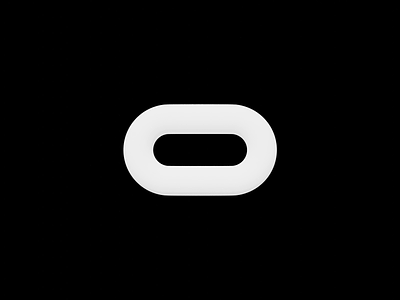 Oculus Logo Animation 3d animation ar blender3d brandng loader logo oculus preloader prototype ui ui design vr xr