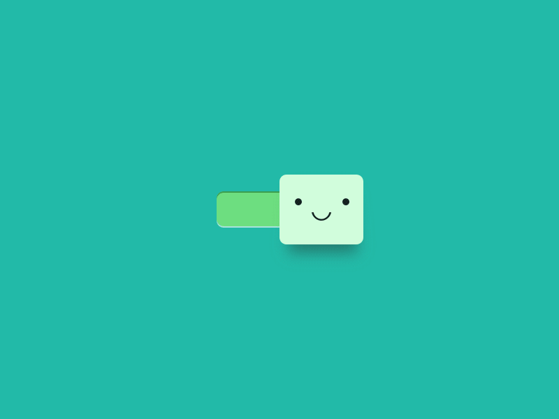 Bmitch happy/worry 015 animation bmitch bmo dailyui material design onoff switch ui ux