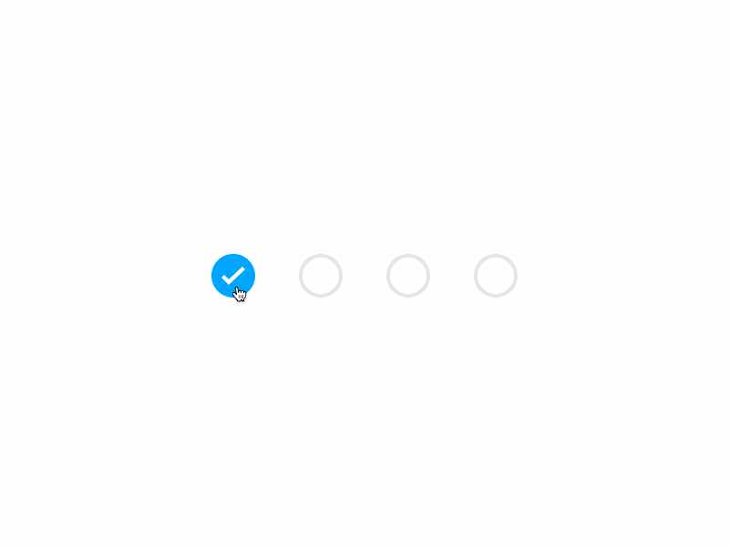 Radiobuttons animation button buttons css interface js minimal radio radiobuttons ui ux