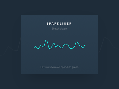 Sparkliner chart data graph json line plugin sketch sparkline statistics stats ui