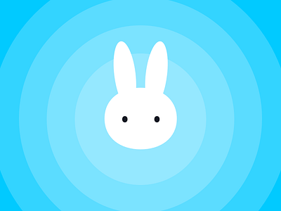 Magic app bunny emoji icon illustration logo magic stickers