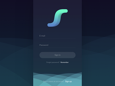 Sign in app email finance form input login mobile password sign in sign up ui ux