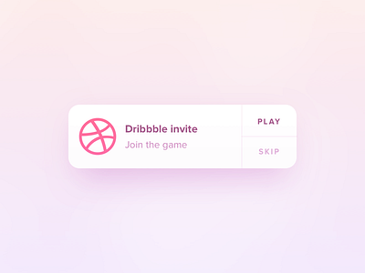 Dribbble invite