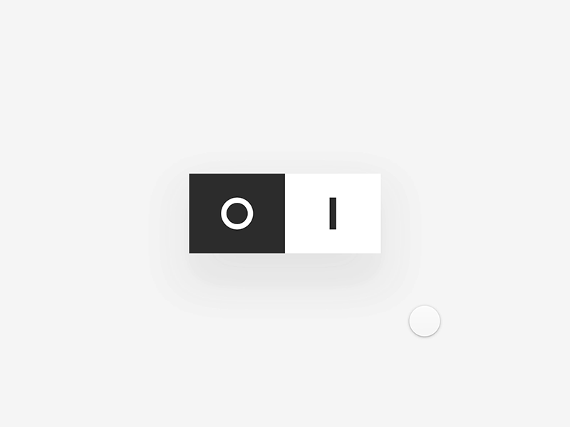 Switcher O/I animation button framer gif interaction interaction design microinteraction microinteractions minimalist on off prototype switch switcher toggle toggle button ui ui animation ux