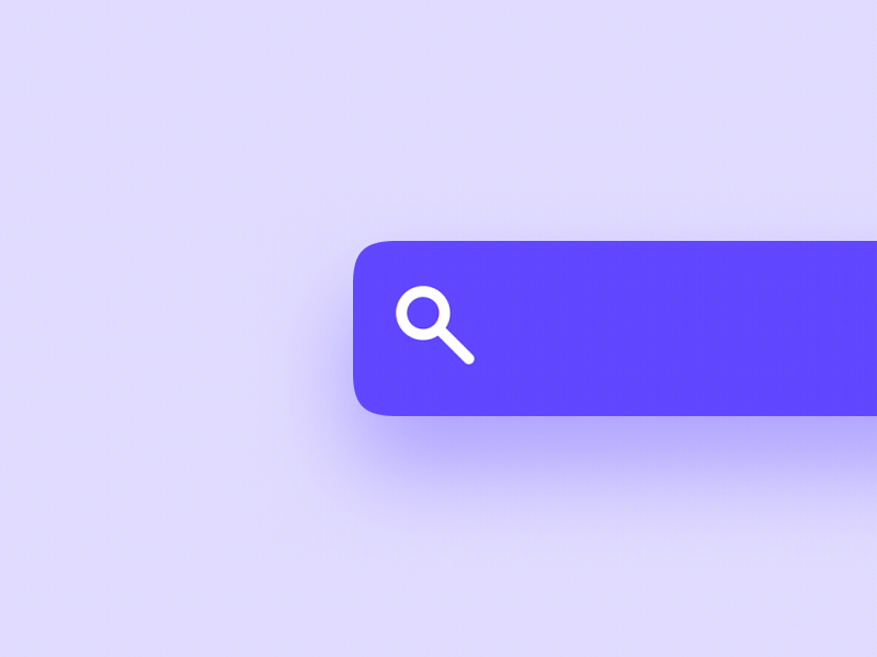 Search icon interaction by Oleg Frolov on Dribbble