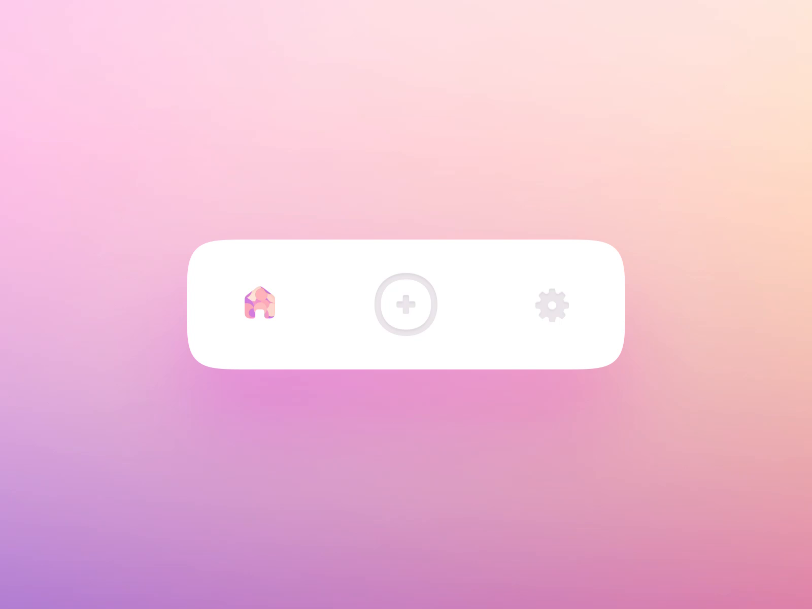 Tab Bar Interaction XVII by Oleg Frolov on Dribbble