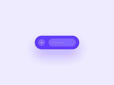 Chat Bar Interaction animation chat chat app chat bar input interaction interaction design messenger microinteractions ui ui animation ux