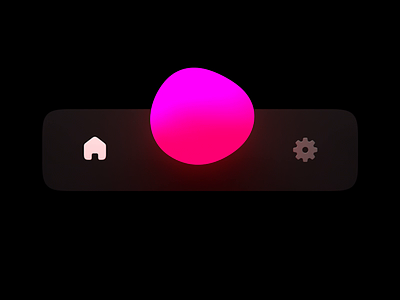 Ultimate Tab Bar Call To Action Button 3d animation button cta interaction design menu microinteractions mobile ui navigation ui ui animation ux