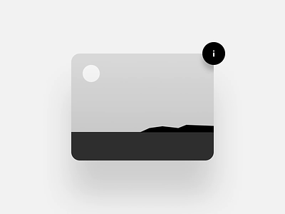 Info Button Interaction after effects animation button card illustration info interaction design microinteractions ui ui animation ux web design