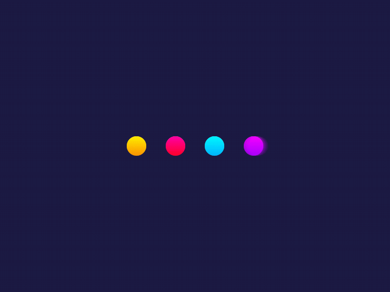 Moving Dots activity indicator after effects animation dots interaction design loader microinteractions preloader ui ui animation ui design ux ux design