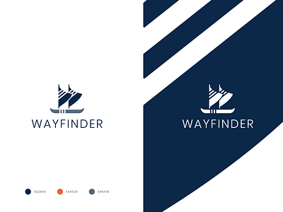 Wayfinder Logo art branding illustratio logo logodesign ui ux