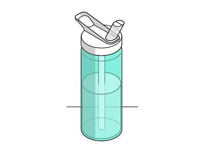 Isometric Water Bottle