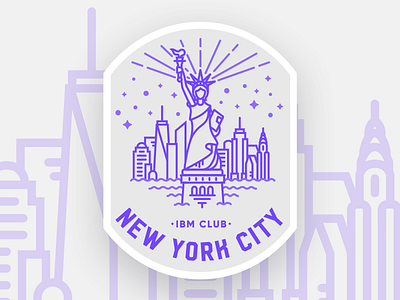 IBM Club NYC Badge