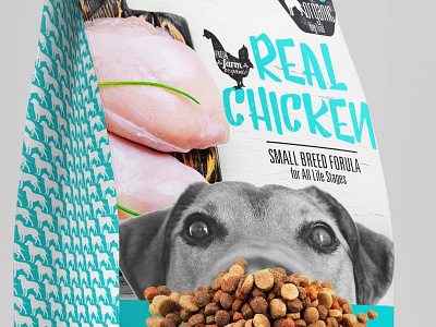 Dog Food Bag craft dogfood packaging photoshop