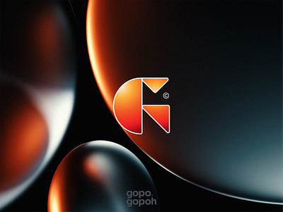 Gopo Gopoh - Letter G abstract branding colorful design g geometric illustration letter g modern simple