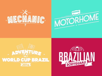 World Cup Brazil 2014 animation branding colors gif graphics logo loop motion soccer typography vector world