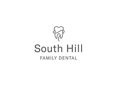 South Hill Family Dental dental dentist logo south hill tooth