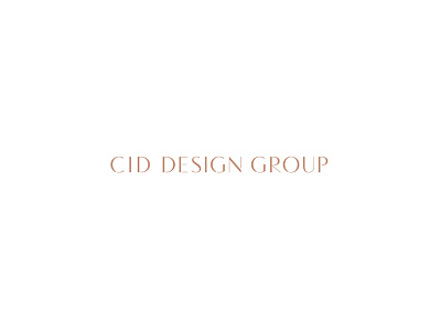 CID Design Group brand branding design interior interior design logo