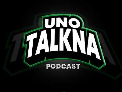 uno talkna podcast art branding design illustration logo podcast vector