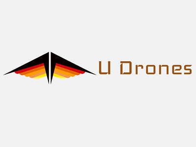 U Drones branding design gotechgiants graphic design illustration logo typography ui ux vector