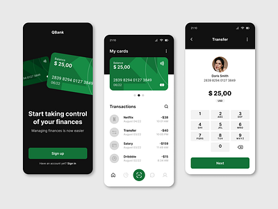 Banking app - Mobile app