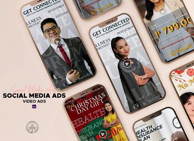 Social Media Video Ads ads branding design graphic design posters video