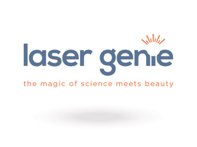 Laser Genie Logo branding logo design