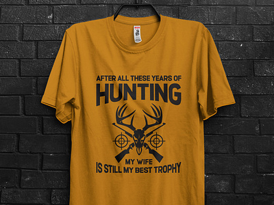 Hunting t-shirt design