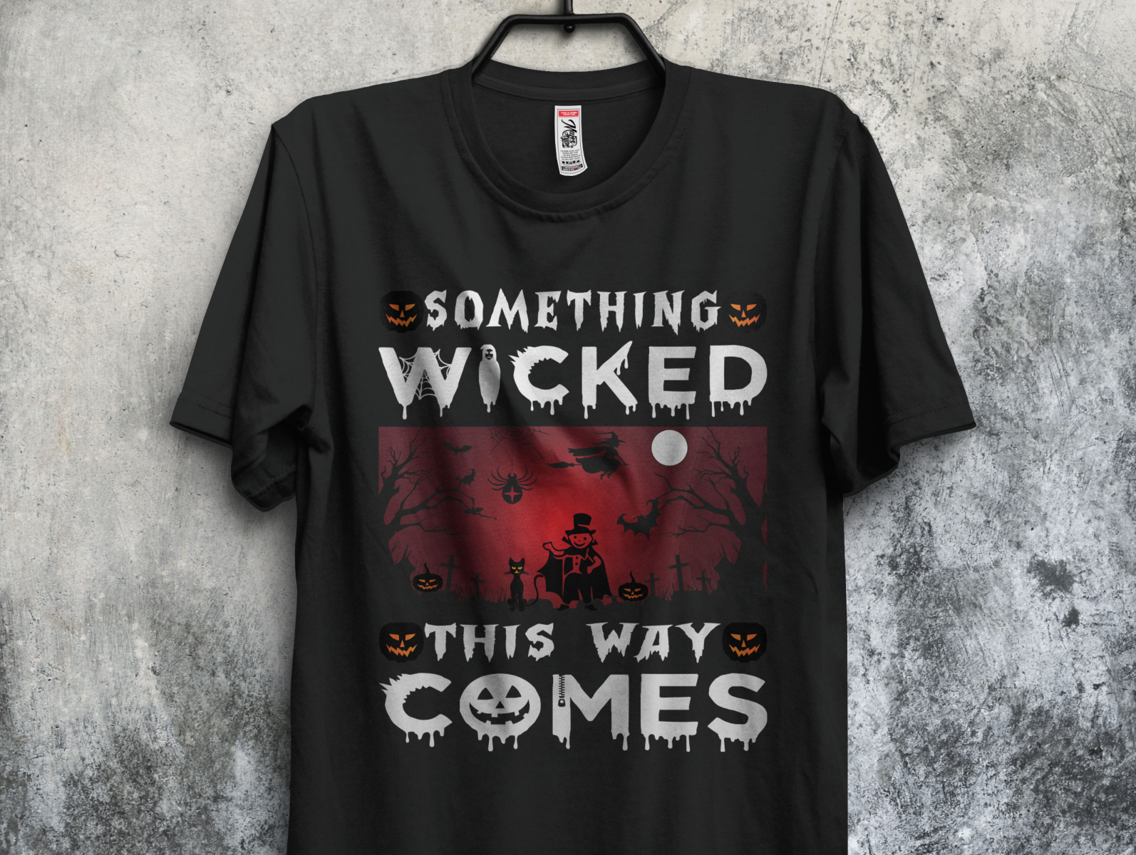 SOMETHING WICKED THIS WAY COMES T-SHIRT DESIGN By MD SAHIDUL ISLAM On ...