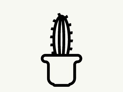 Cactus cactus design digitalart graphicdesign illustration inktober inktober2019 minimalistic plant poster