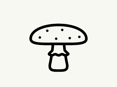 Mushroom graphicdesign icon inktober vectober