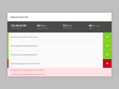 Network Diagnostic Tool