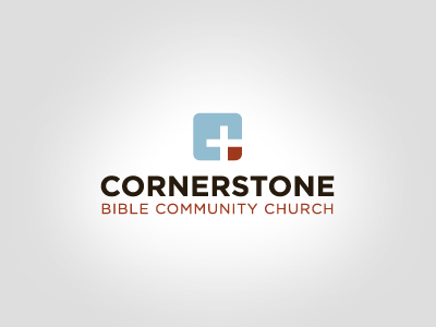 Cornerstone Bible Community Church church cross logo