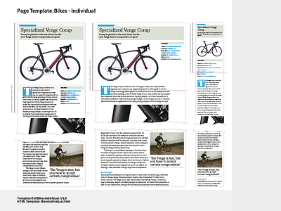 Cyclist Responsive Bike Individual Template
