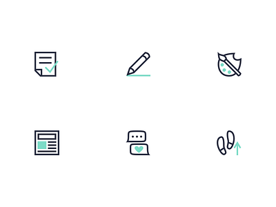 UX Portfolio Icon Set design process icon set icons portfolio user experience ux ux portfolio