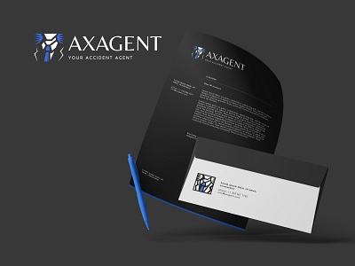 Axagent™ - Concept branding character design design graphic design logo typography