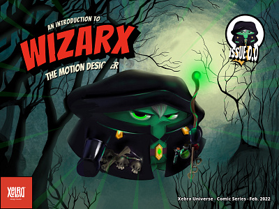 Wizarx™ Comic - Issue 0.0 character design design graphic design illustration