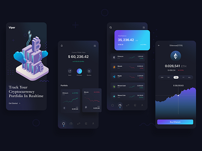 Crypto Wallet Concept crypto wallet graphic design ui ui concept ui design uiux